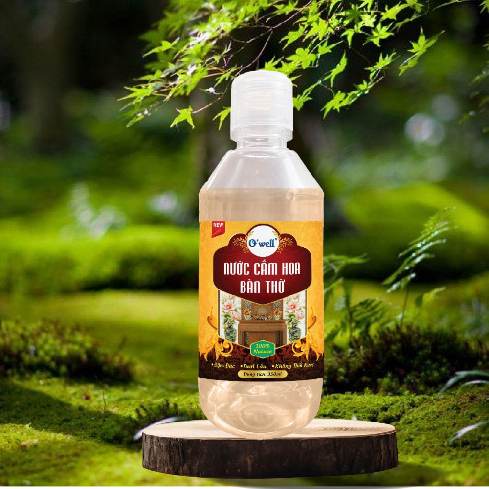 Nước Cắm Hoa Bàn Thờ O'well 350ML