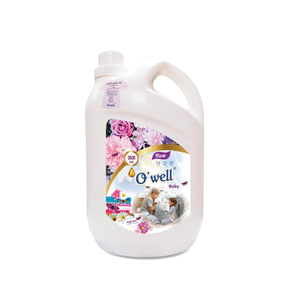 Nước giặt xả O'well Hương Ngàn Hoa 3500ML