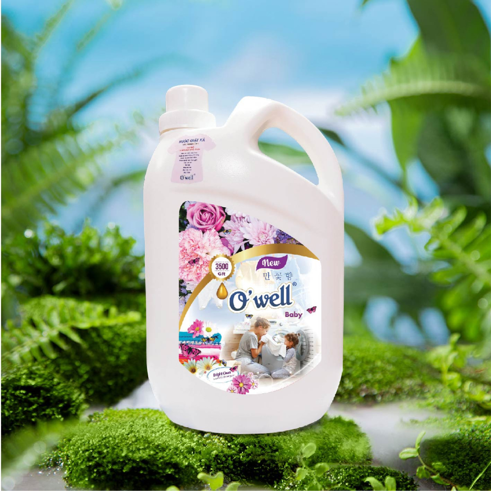 Nước giặt xả O'well Hương Ngàn Hoa 3500ML